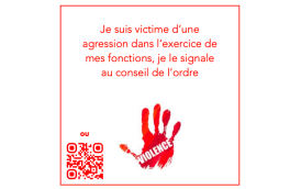 Je suis victime d'une agression dans l'exercice de mes fonctions, le signale au conseil de l'Ordre.png